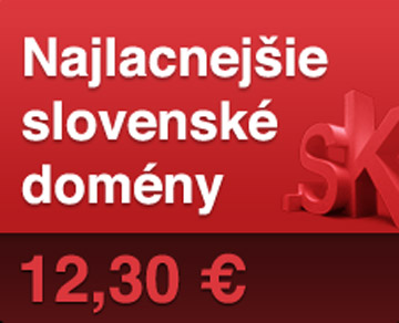 Najlacnejsie slovenske domeny